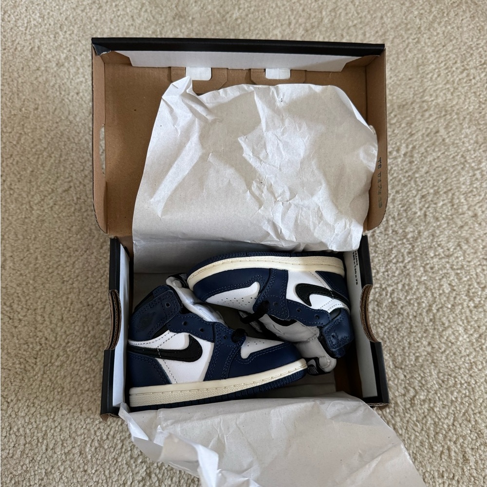 Air Jordan 1 Retro High OG Midnight Navy Toddler